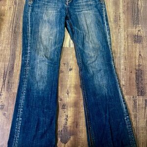 Buffalo David Bitton Dark Blue Flare Jeans